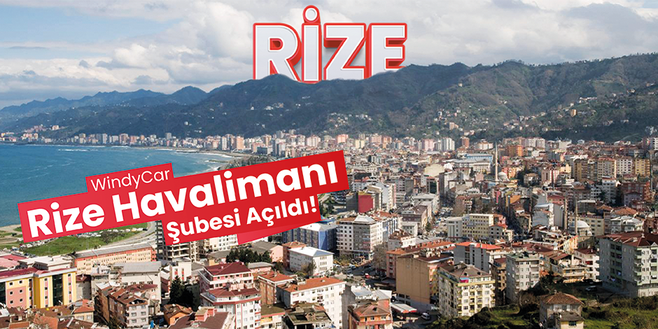 Rize Havalimanı Şubemiz Sizleri Bekliyor!